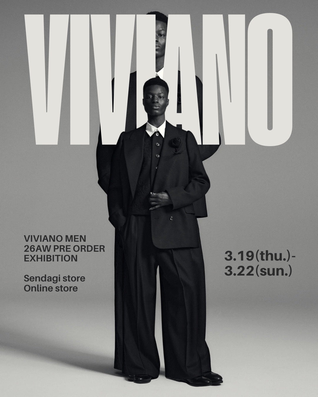 正しさを疑い、曖昧さを纏う。【VIVIANO】 MENS(UNISEX