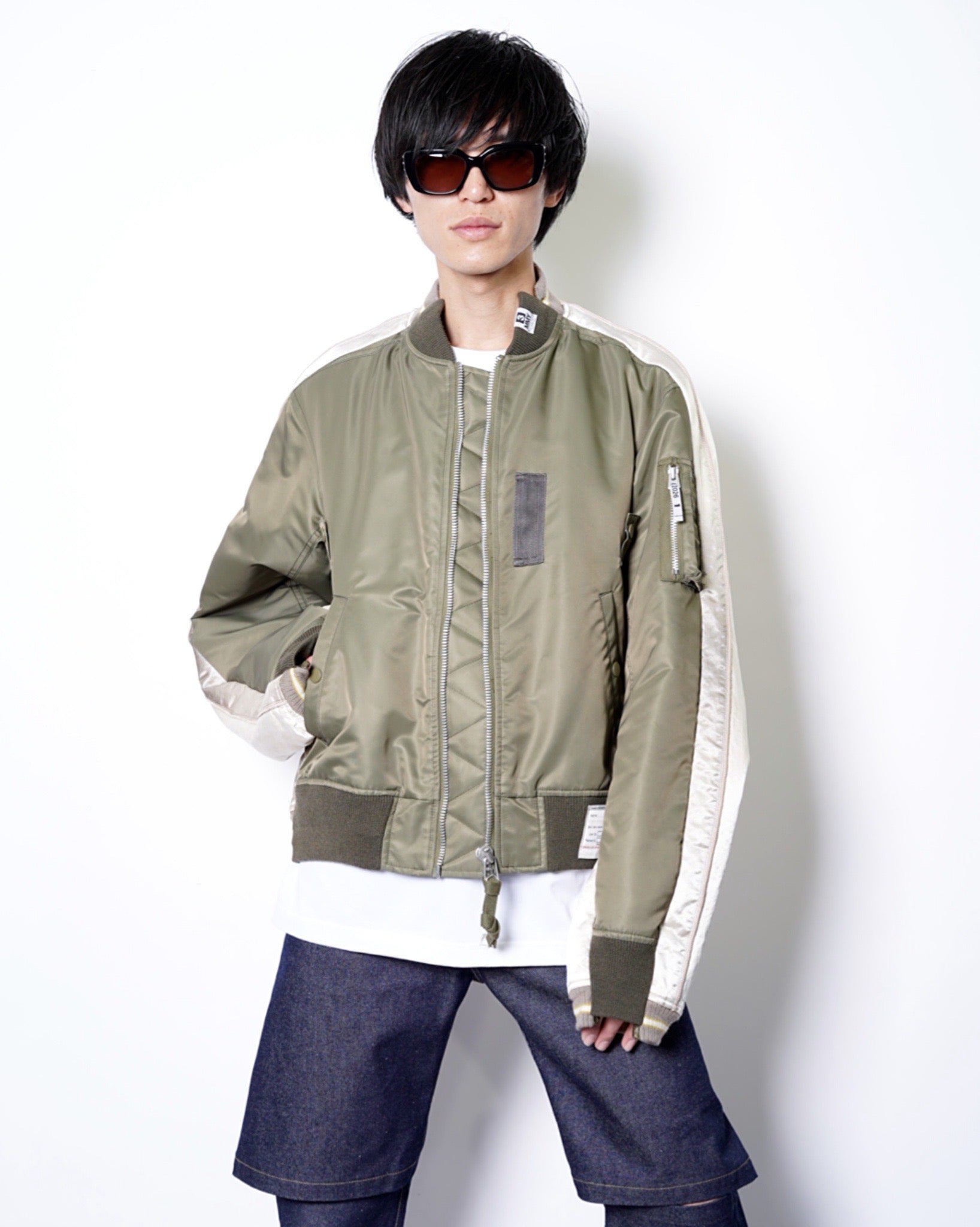 Maison MIHARA YASUHIRO】COMBINED MA-1×SUKAJAN- Amanojak.