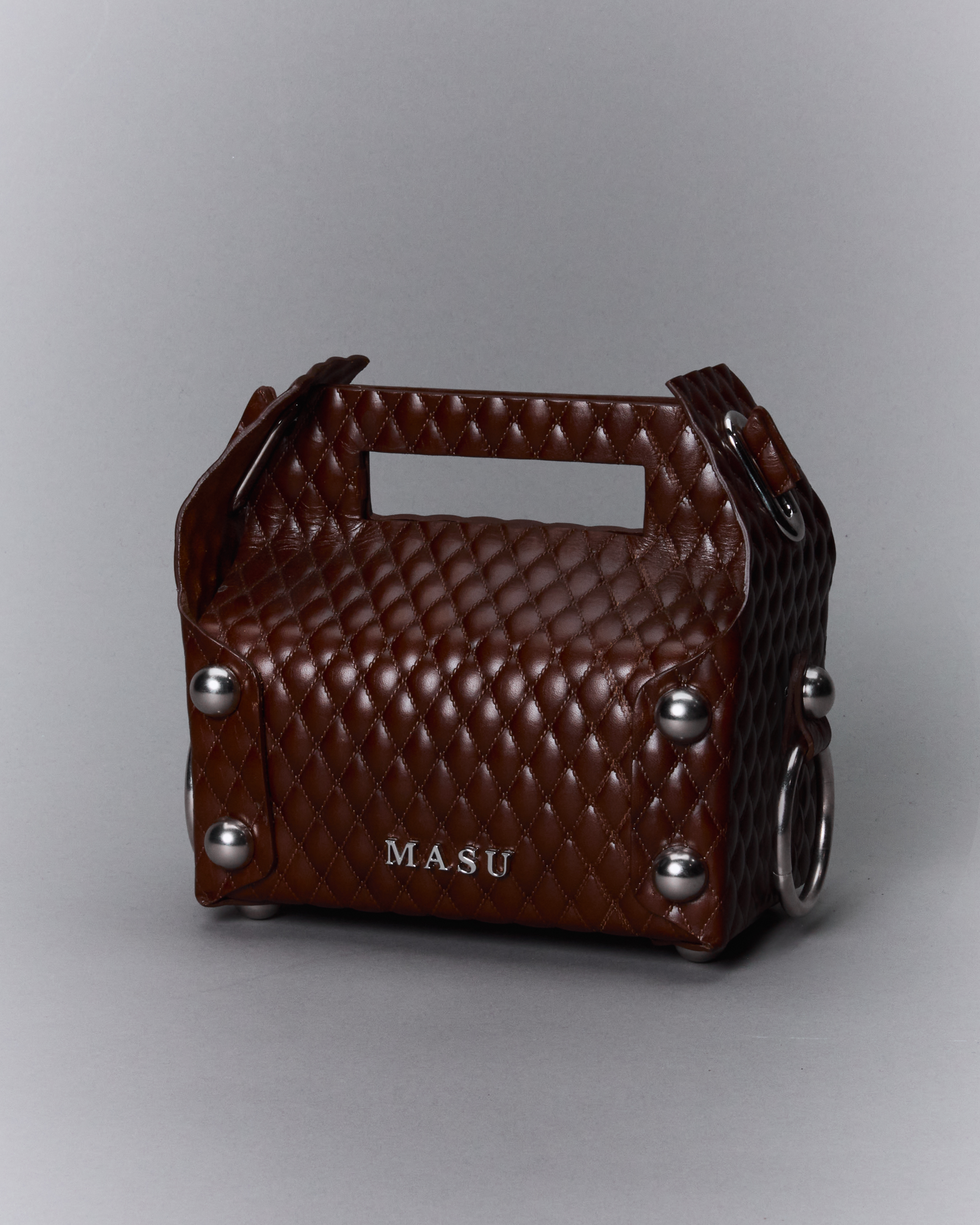 MASU】LEATHER CAKE BAG -Amanojak.