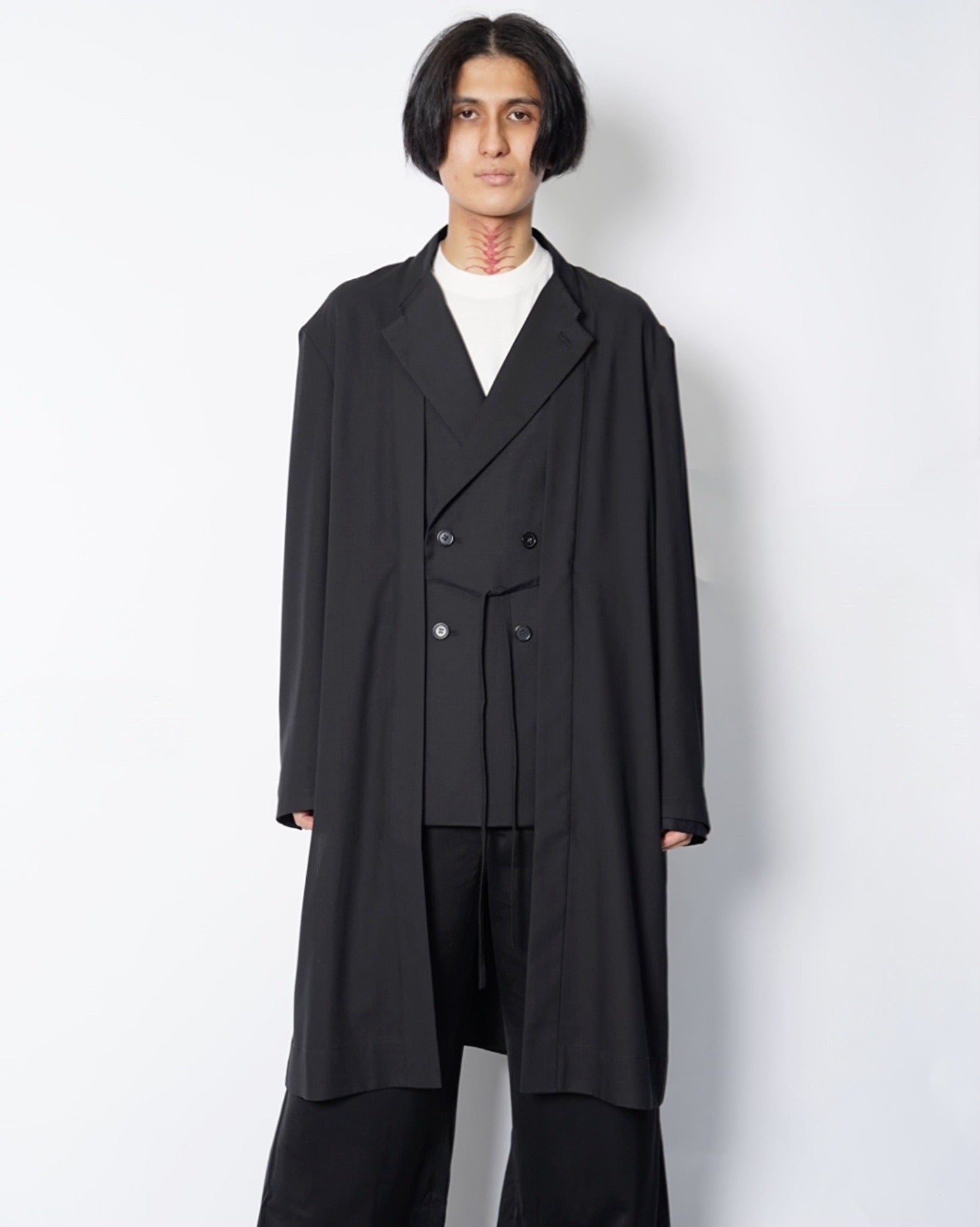 MAHITO MOTOYOSHI(マヒトモトヨシ) -LAYERED COAT-Amanojak.