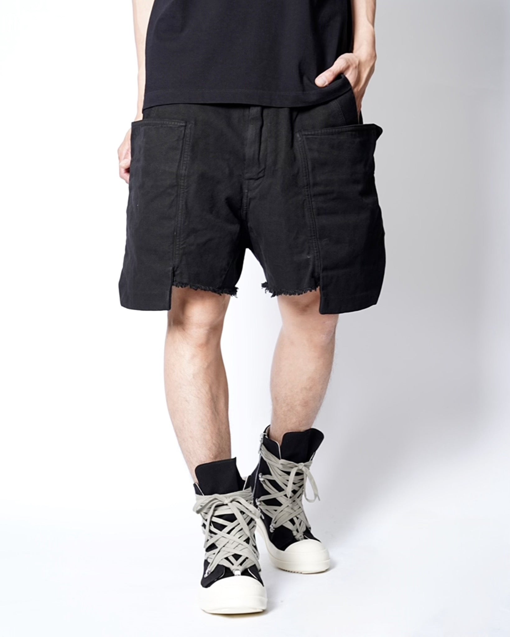 RICK OWENS(リックオウエンス)STEFAN CARGO SHORTS-CVS---Amanojak.