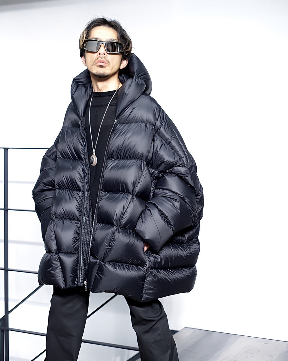 美品】RICK OWENS HOODED 交わそ LONG COAT ネロ 46