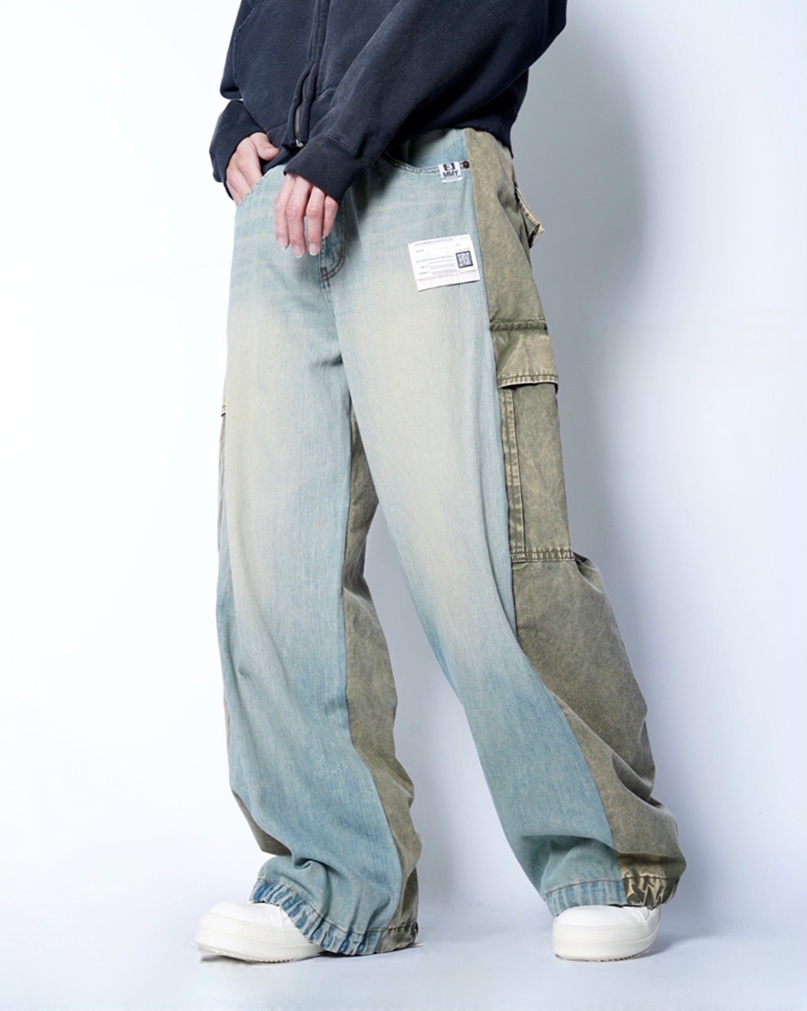 Maison MIHARA YASUHIRO】DENIM×CARGO PANTS - Amanojak.