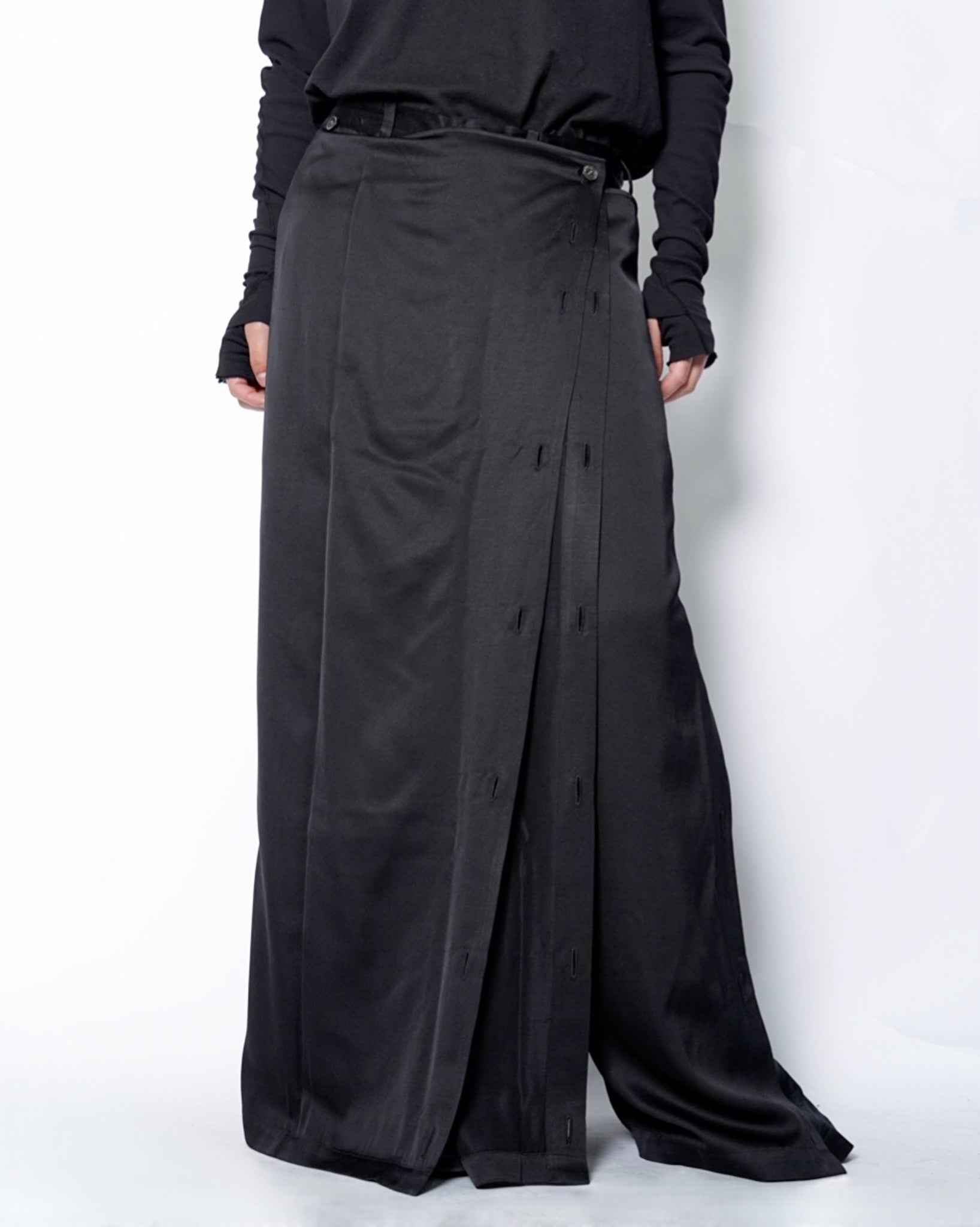 MAHITO MOTOYOSHI(マヒトモトヨシ) -DRAWCORD WIDE PANTS-Amanojak.