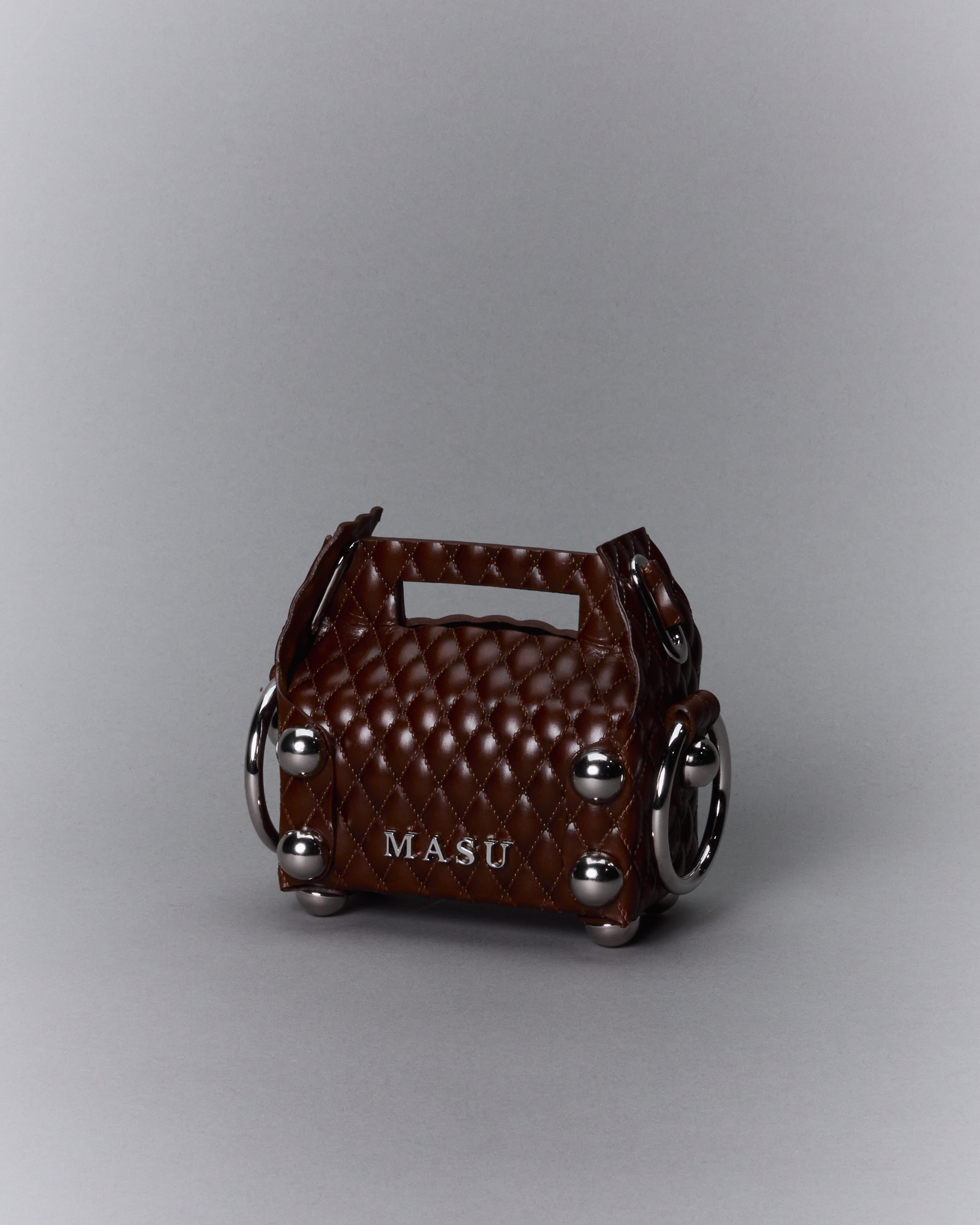 希少　新品未使用　MASU Leather Cake Bag Chain Leather Cake Bag - Black - MASU– MASU Official Online Store