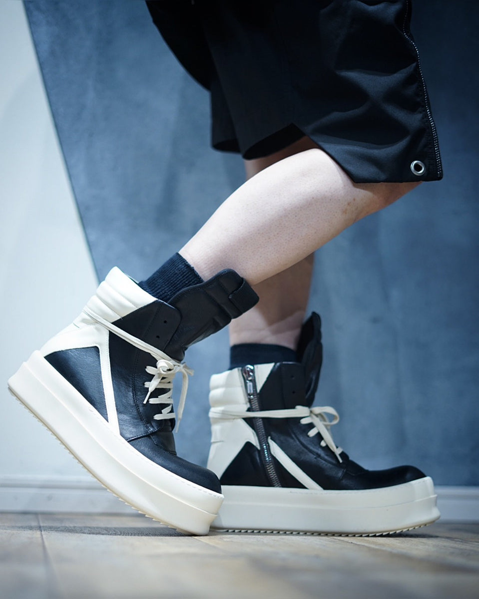 リックオウエンス　MEGA BUMPER SNEAKS メガパンパースニーカーズ RICK OWENS - 【25AW】メガバンパー ハイカット スニーカー