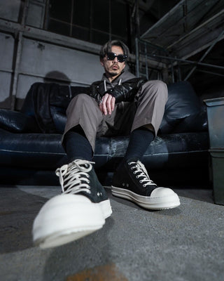 "スタイルを確立させる"  <br> Rick owensのシューズコレクション
