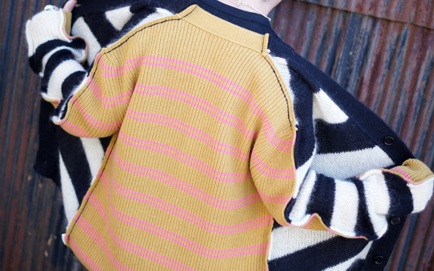 春こそニット、<br>春こそカーディガン😎