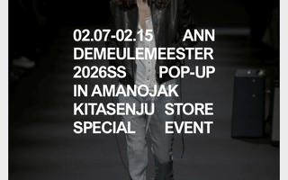 Ann Demeulemeester 2026SS POP-UP STORE