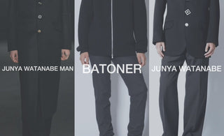 入荷速報<br>【JUNYA WATANABE】<br>【JUNYA WATANABE MAN】<br>【BATONER】<br>千駄木店