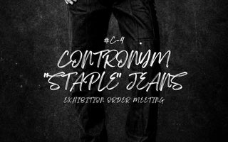 定番にこそ矜恃と異常性を。<br>【CONTRONYM】<br>展示受注会<br>"#C-4 STAPLE JEANS"