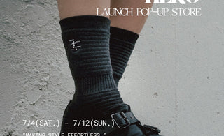1日を変える体験を。<br>UNSUNG HERO<br>LAUNCH POP-UP