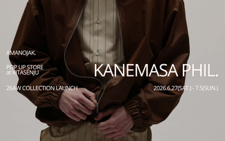 KANEMASA PHIL.<br>POP-UP STORE