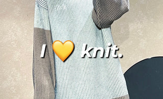 ニットが気になるお年頃🧶😌