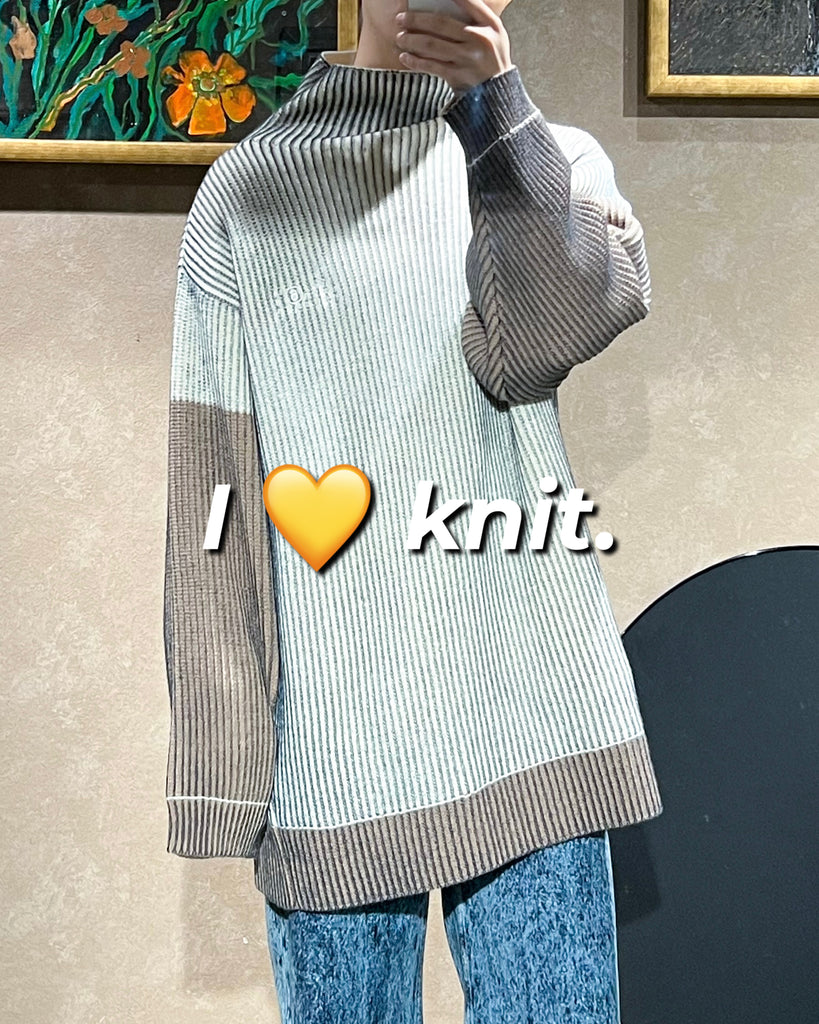 ニットが気になるお年頃🧶😌