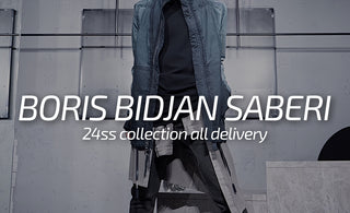 -BORIS BIDJAN SABERI-<br>アルチザンモードの雄を感じろ