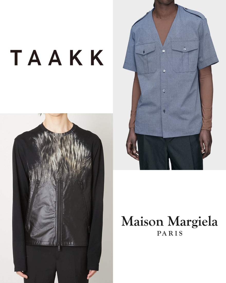 入荷速報<br>【TAAKK】<br> 【Maison Margiela】<br>北千住店