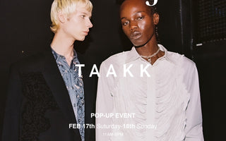 【TAAKK】<br> POP-UP EVENT <br> at <br> Amanojak. Kitasenju Store