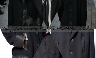 入荷速報<br>【Yohji Yamamoto POUR HOMME 26AW】<br>北千住店