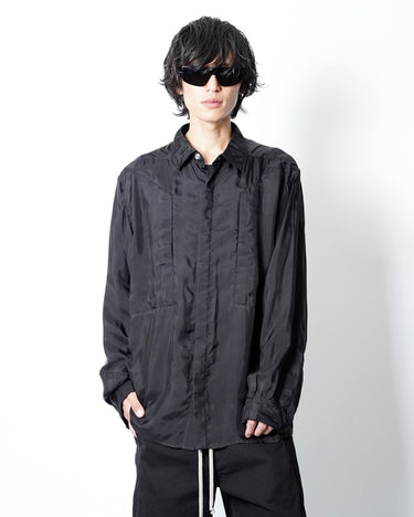 【RICK OWENS】<br>JUMBO FOGPOCKET OUTER SHIRTS -J-