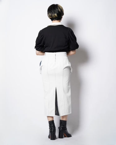 【Maison Margiela 4,14】<br>BIANCHETTO<br>DENIM SKIRT