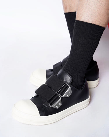 【RICK OWENS】<br>STRAP LOW SNEAKS -LCO-