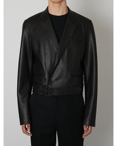 27SS予約受付中<br>【TAAKK】<br>Unlined Sheep Leather Jacket