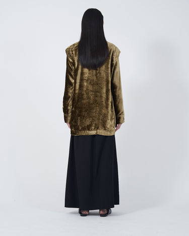 イベント期間限定アイテム<br>(9月19日～27日まで)<br>【ANTHEM A】<br>CRUSH VELVET LONG TOPS
