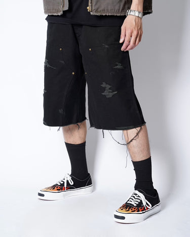 【KAMIYA】<br>"Herc" Fire Pattern Vulcanized Sneaker