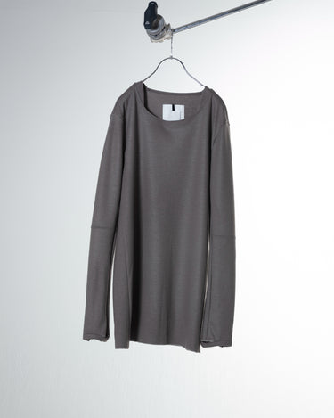 イベント期間限定<br>26AW受注受付中(4/24～4/26まで)<br>【prasthana】<br>基層 long sleeve_01 (washable wool jersey)