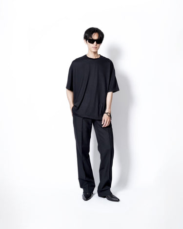 イベント期間限定アイテム<br>(6月27日～7月5日まで)<br>【KANEMASA PHIL】<br>36G Wool SS Tee (BLACK)