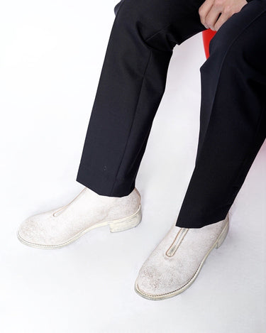 【GUIDI】<br>-PL1_RU1- FRONT ZIP BOOTS COATED HORSE REVERSE