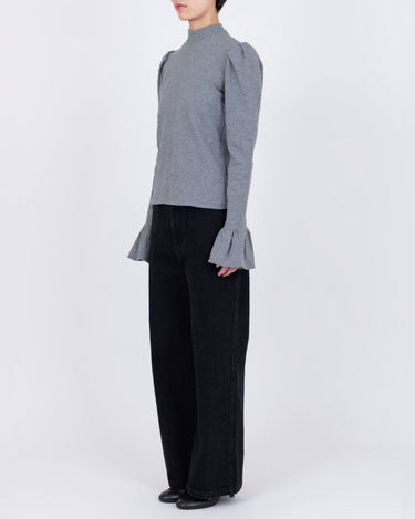 26AW予約受付中<br>【VIVIANO】<br>Matelasse Jersey Top