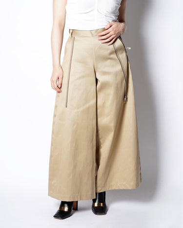 【TANAKA】<br>THE WIDE SKIRT PANTS<br>-CHINO-