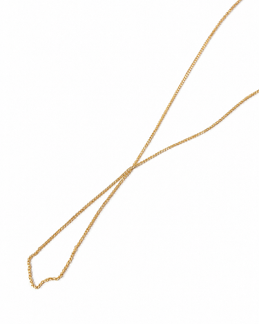 【GARDEN OF EDEN】<br>フォックステール<br>チェーンネックレス<br>9K GOLD