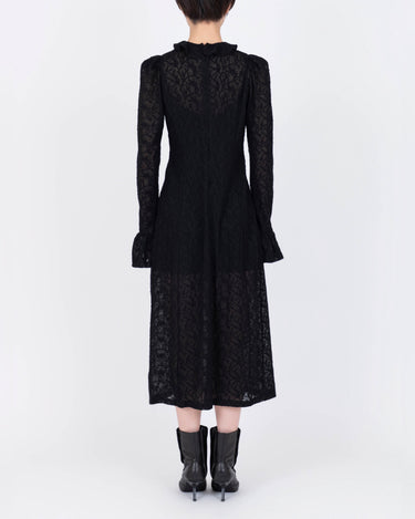 26AW予約受付中<br>【VIVIANO】<br>Jacquard Drapé Dress
