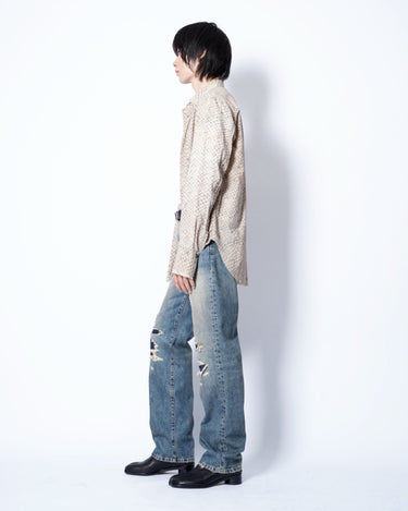 【Maison Margiela】<br>DISTRESSED DENIM PANTS