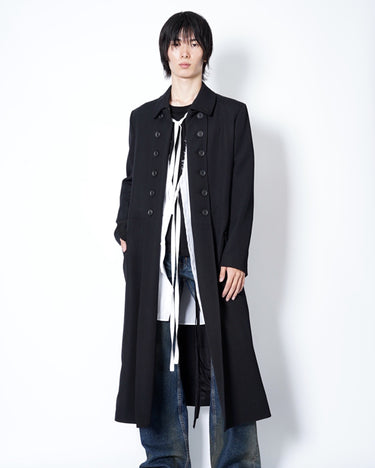 【Yohji Yamamoto POUR HOMME】<br>ARMY GABARDINE NAPOLEON JACKET