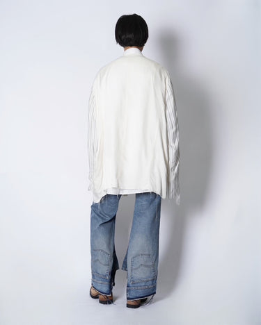【Maison Margiela 1,10】<br>INSIDEOUT REVERSIBLE SHIRTS JACKET