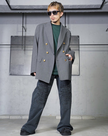 【kolor】<br>BACK INSIDEOUT TAILORED JACKET