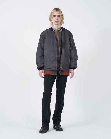 イベント期間限定アイテム<br>(9月19日～27日まで)<br>【ANTHEM A】<br>OVERSIZED COLLAR LESS MILITARY BLOUSON
