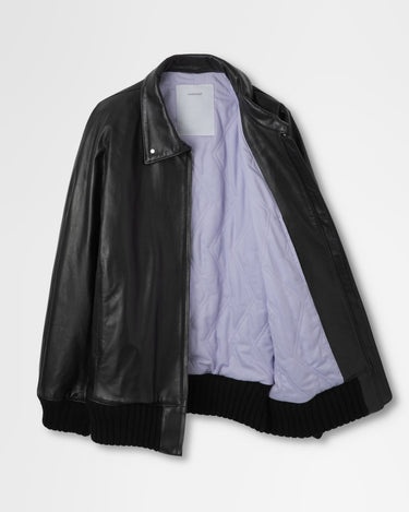 イベント期間限定アイテム<br>(10月10日～18日まで)<br>【OVERCOAT】<br>LEATHER ZIP-UP BLOUSON