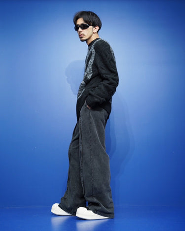 【Feng Chen Wang】<br>GRADIENT CABLE SWEATER