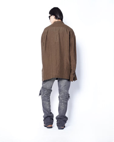 [ZIGGY CHEN]<br>DOUBLE BREASTED SHIRT JACKET