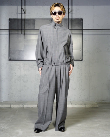 UNISEX<br>【TARO HORIUCHI】<BR>WAIST GATHERED WIDE PANTS