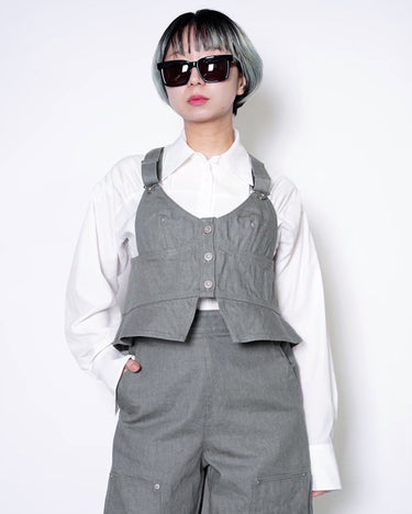 【ENSW】<br> DENIM BUSTIER