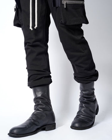 【GUIDI】<br>-988X- HORSE FULL GRAIN BACK ZIP HI-BOOTS