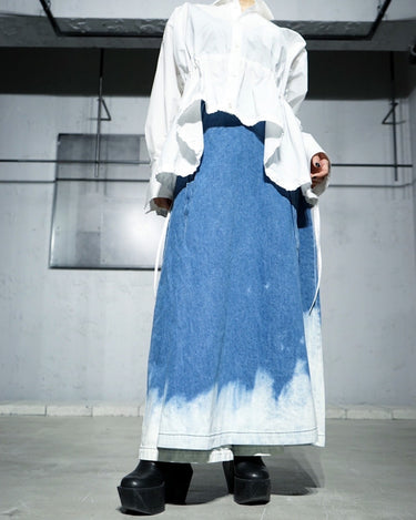 [TANAKA]<br>The Wide Skirt Pants<br>-Denim-