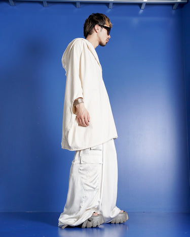 【RICK OWENS】<br> HOODED KAFTAN -RIGN-