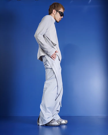 【POST ARCHIVE FACTION】<br>7.0 TECHNICAL PANTS-CENTER- LIGHT GREY